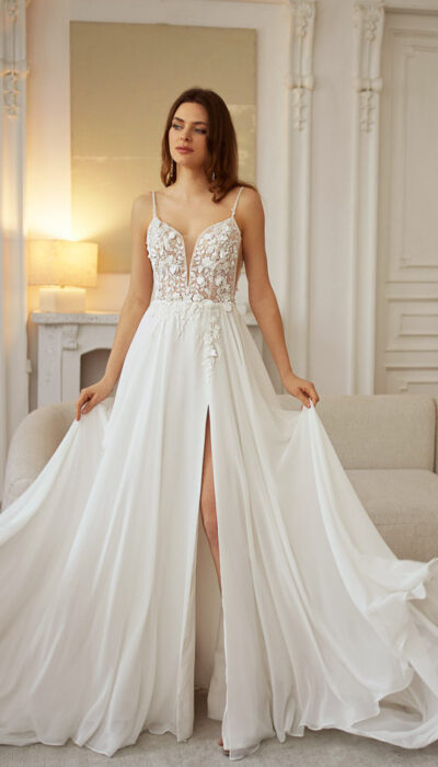 Divina Suknie ślubne 2025 - Herms hashita suknia ślubna Houston